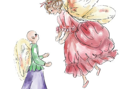 Fairy Godmother and Ellie